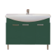 Тумба под раковину Misty Джулия -120 Тумба прямая зеленая Л-Джу01120-0810Пр