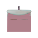 Тумба под раковину Misty Джулия - 65 Тумба подвесная розовая Л-Джу01065-1210По Тумба под раковину Misty Джулия - 65 Тумба подвесная розовая Л-Джу01065-1210По