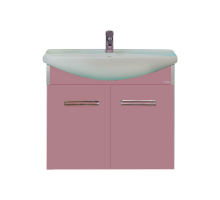 Тумба под раковину Misty Джулия - 65 Тумба подвесная розовая Л-Джу01065-1210По