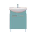 Тумба под раковину Misty Джулия - 65 Тумба прямая голубая Л-Джу01065-0610Пр Тумба под раковину Misty Джулия - 65 Тумба прямая голубая Л-Джу01065-0610Пр