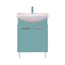 Тумба под раковину Misty Джулия - 65 Тумба прямая голубая Л-Джу01065-0610Пр