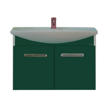 Тумба под раковину Misty Джулия - 75 Тумба подвесная зеленая Л-Джу01075-0810По