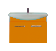 Тумба под раковину Misty Джулия 75 оранжевая Л-Джу01075-1310По