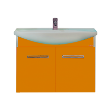 Тумба под раковину Misty Джулия 75 оранжевая Л-Джу01075-1310По