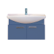 Тумба с раковиной Misty Джулия 85 тумба подвесная синяя Л-Джу01085-1110По