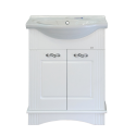 Тумба под раковину Misty Эльбрус - 65 Тумба белая эмаль П-Эль01065-011 Тумба под раковину Misty Эльбрус - 65 Тумба белая эмаль П-Эль01065-011