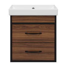 Тумба под раковину Misty Кедр - 50 подвесная