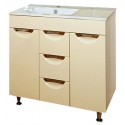 Тумба под раковину Misty Кристи 105 C бежевая П-Кри01105-031