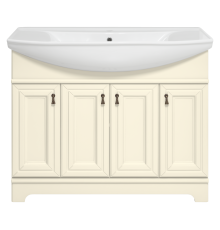 Тумба под раковину Misty Лувр - 105 (слоновая кость) П-Лвр01105-1014