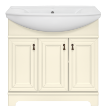 Тумба под раковину Misty Лувр - 85 (слоновая кость) П-Лвр01085-1014