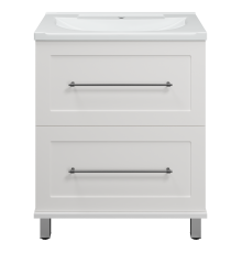 Тумба под раковину Misty Марта - 70 с 2 ящ. (белый) П-Мрт07070-011Пр