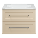 Тумба под раковину Misty Марта - 70 с 2 ящ. подвесная (бежевый) П-Мрт09070-031П2Я
