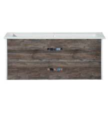 Тумба под раковину Misty Норд -105 тумба подвесная с 2 ящ. комбинированная П-Нор-01105-14862Я