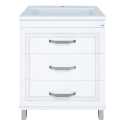 Тумба под раковину Misty Терра - 70 с 3 ящ. белая П-Тер01070-0113Я
