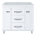 Тумба под раковину Misty Терра - 90 с 3 ящ. белая П-Тер01090-0113Я