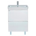 Тумба под раковину Misty Венера 60 с 2-мя ящиками белая П-Внр01060-012Я Тумба под раковину Misty Венера 60 с 2-мя ящиками белая П-Внр01060-012Я