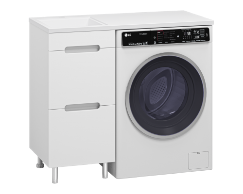 Тумба под раковину Misty Байкал - 40 под стиральную машину