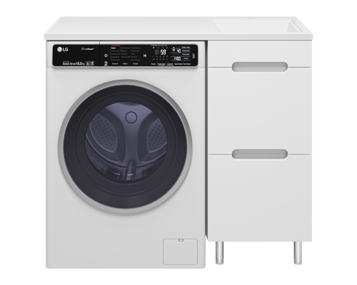 Тумба под раковину Misty Байкал - 40 под стиральную машину