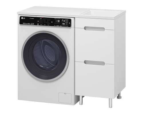 Тумба под раковину Misty Байкал - 40 под стиральную машину