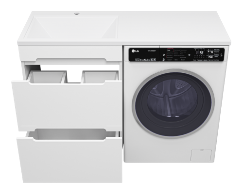 Тумба под раковину Misty Байкал - 55 под стиральную машину