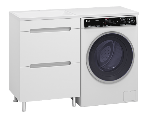 Тумба под раковину Misty Байкал - 55 под стиральную машину