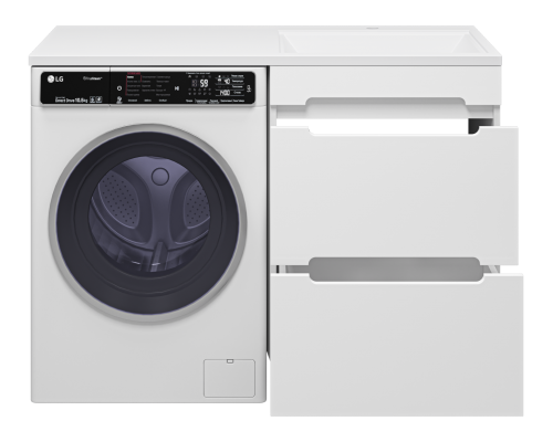 Тумба под раковину Misty Байкал - 55 под стиральную машину