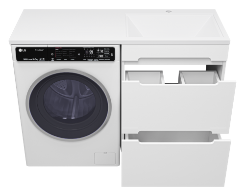 Тумба под раковину Misty Байкал - 55 под стиральную машину