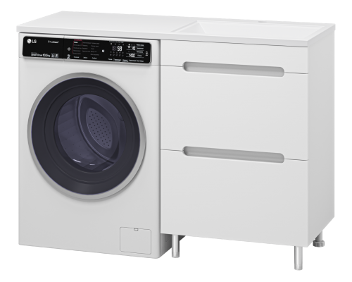 Тумба под раковину Misty Байкал - 55 под стиральную машину