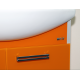 Тумба под раковину Misty Джулия 105 тумба подвесная оранжевая Л-Джу01105-1310По