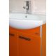 Тумба под раковину Misty Джулия 105 тумба подвесная оранжевая Л-Джу01105-1310По