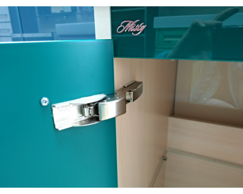 Тумба под раковину Misty Джулия 105 тумба подвесная голубая Л-Джу01105-0110По