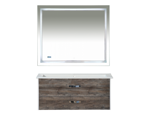 Тумба под раковину Misty Норд -105 тумба подвесная с 2 ящ. комбинированная П-Нор-01105-14862Я