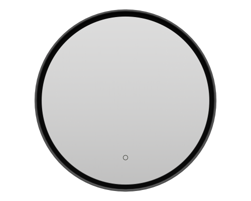 Зеркало Brevita Pluto - 600x600 (черное)