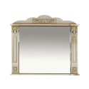 Зеркало Misty Барокко 100 Зеркало бежевое патина Л-Бар02100-033