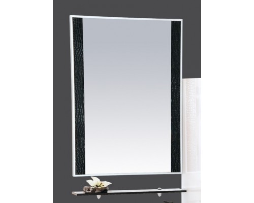 Зеркало Misty Гранд Lux 70 черно-белое Croco Л-Грл02070-249Кр