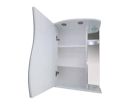 Зеркальный шкаф Misty Лиана - 65 Зеркало - шкаф (свет) лев. Э-Лиа02065-01СвЛ