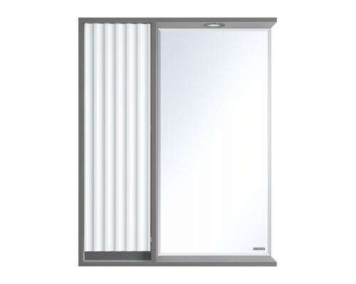 Зеркальный шкаф Brevita Balaton - 65 левый (комбинированный)