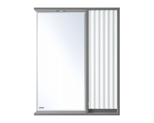 Зеркальный шкаф Brevita Balaton - 65 правый (комбинированный)