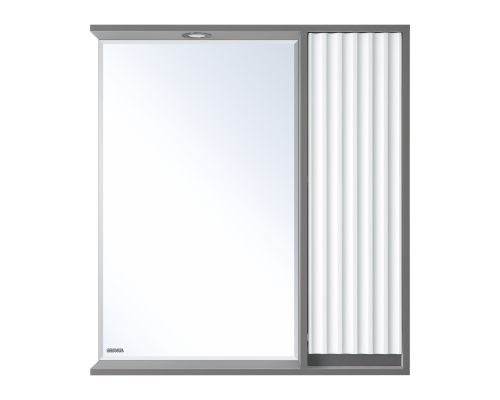 Зеркальный шкаф Brevita Balaton - 75 правый (комбинированный)