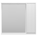 Зеркальный шкаф Brevita Balaton - 90 правый (белый) Зеркальный шкаф Brevita Balaton - 90 правый (белый)