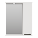 Зеркальный шкаф Misty Атлантик - 60 правый (белый) П-Атл-4060-010П