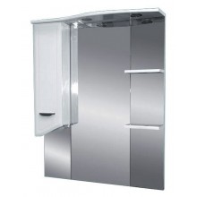 Зеркальный шкаф Misty Дрея- 75 Зеркало - шкаф лев. (свет) Э-Дре02075-01СвЛ