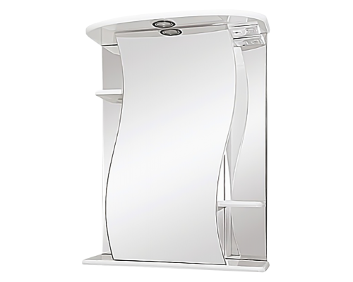 Зеркальный шкаф Misty Лиана - 55 Зеркало - шкаф лев. (свет) Э-Лиа02055-01СвЛ