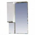 Зеркальный шкаф Misty Петра 75 L белый П-Пет04075-011СвЛ