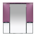 Зеркальный шкаф Misty Жасмин -105 Зеркало - шкаф(свет) розовая плёнка П-Жас02105-122Св Зеркальный шкаф Misty Жасмин -105 Зеркало - шкаф(свет) розовая плёнка П-Жас02105-122Св
