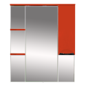 Зеркальный шкаф Misty Жасмин - 85 Зеркало - шкаф прав. (свет) красная плёнка П-Жас02085-042СвП Зеркальный шкаф Misty Жасмин - 85 Зеркало - шкаф прав. (свет) красная плёнка П-Жас02085-042СвП