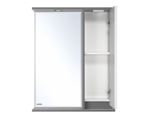 Зеркальный шкаф Brevita Balaton - 65 правый (комбинированный)