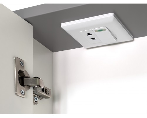 Зеркальный шкаф Brevita Balaton - 65 левый (комбинированный)