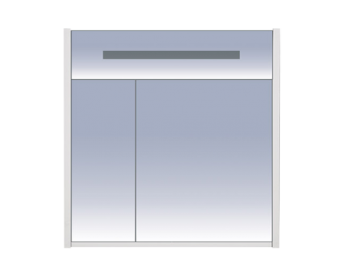 Зеркальный шкаф Misty Джулия 85 салатовый Л-Джу04085-0710