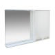 Зеркальный шкаф Misty Куба- 120 Зеркало-шкаф(свет) прав. П-Куб-01120-011П